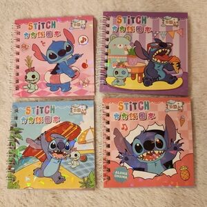 Stitch Kids Activity Book Set - Colorful
